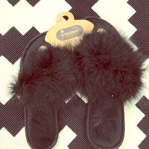 Glam slippers!